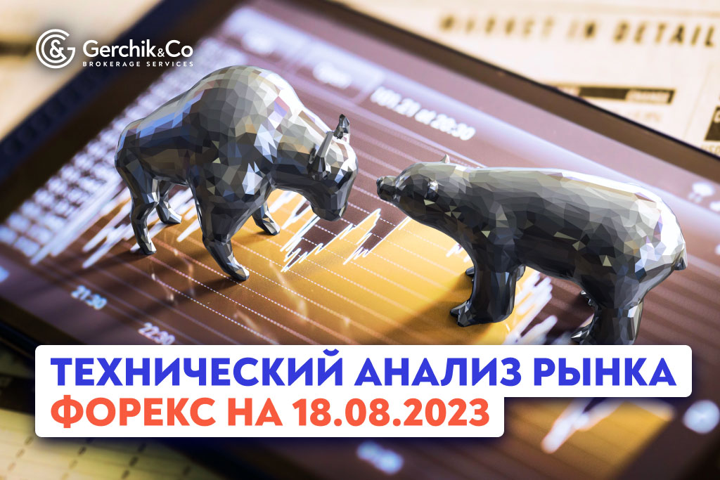 Технический анализ рынка FOREX на 18.08.2023