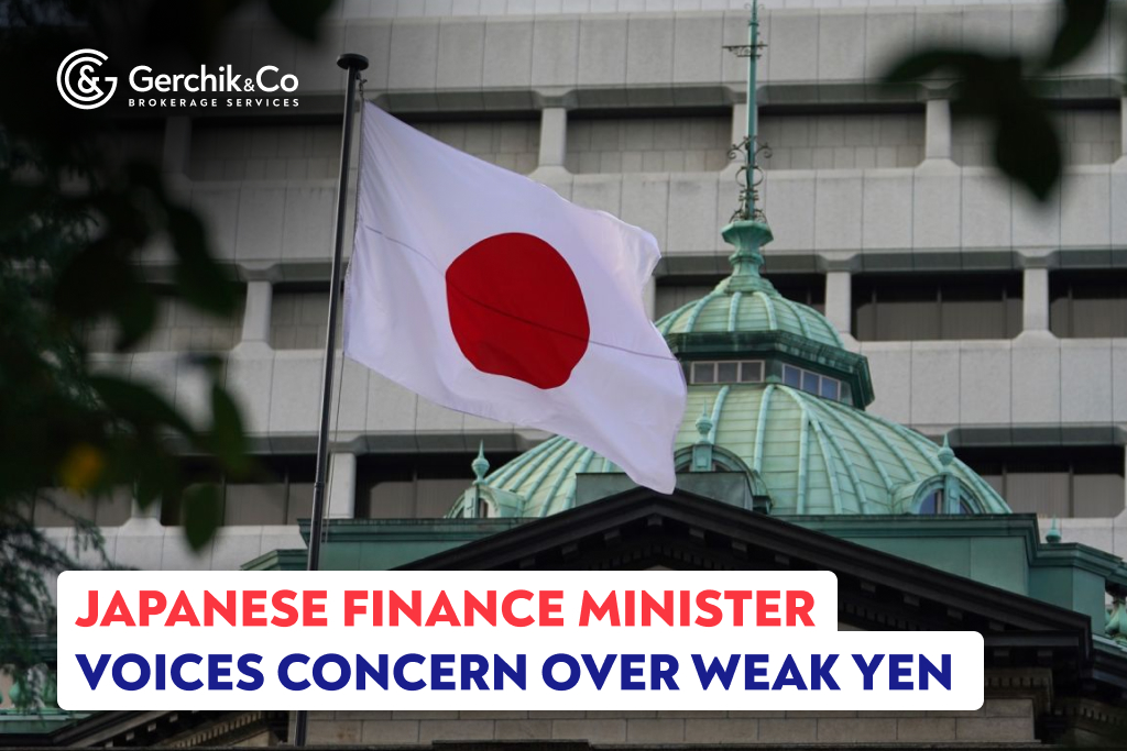 Japanese Finance Minister Voices Concern Over Weak Yen