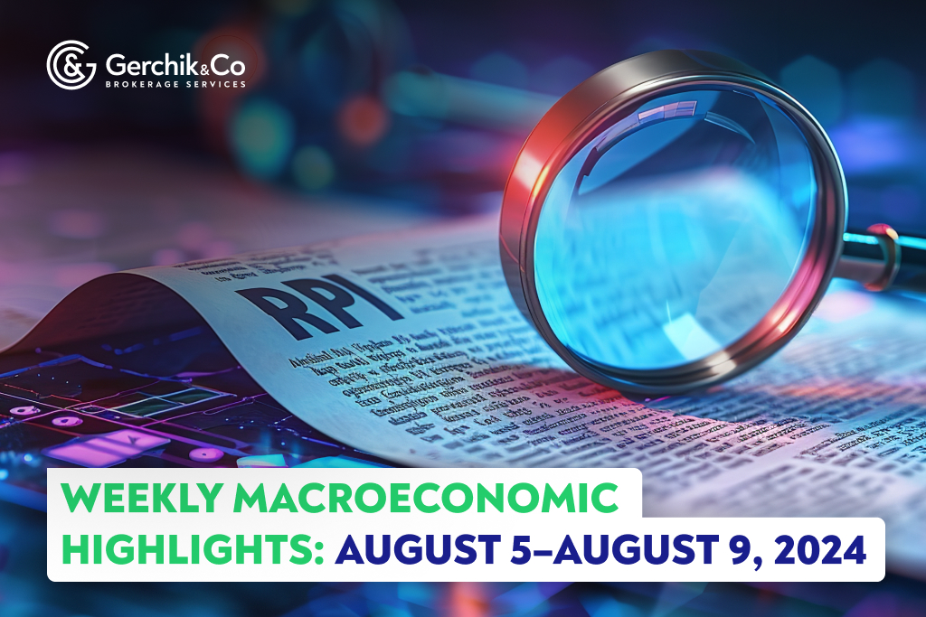 Weekly Macroeconomic Highlights: August 5–August 9, 2024