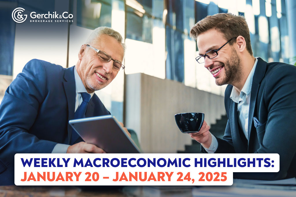 Weekly Macroeconomic Highlights: January 20—January 24