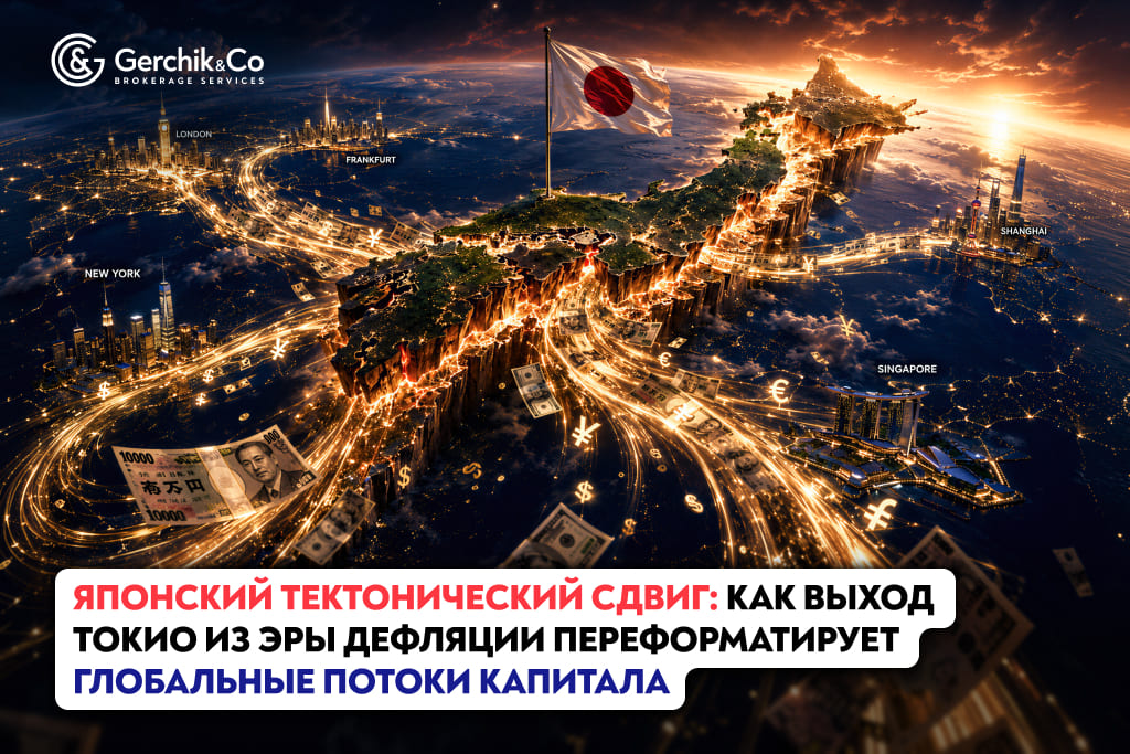 Японский тектонический сдвиг: Как выход Токио из эры дефляции переформатирует глобальные потоки капитала