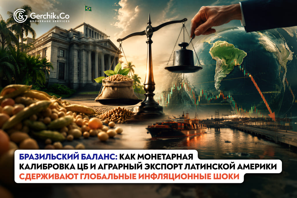 Бразильский баланс: Как монетарная калибровка Центрального банка и аграрный экспорт Латинской Америки сдерживают глобаль